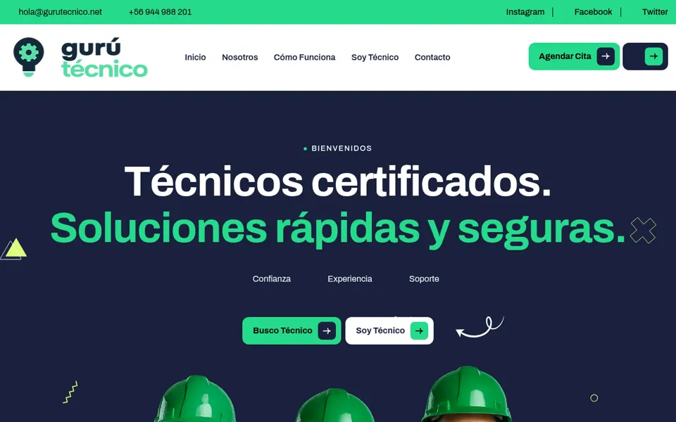Maqueta Gurú Técnico, de Bigcode