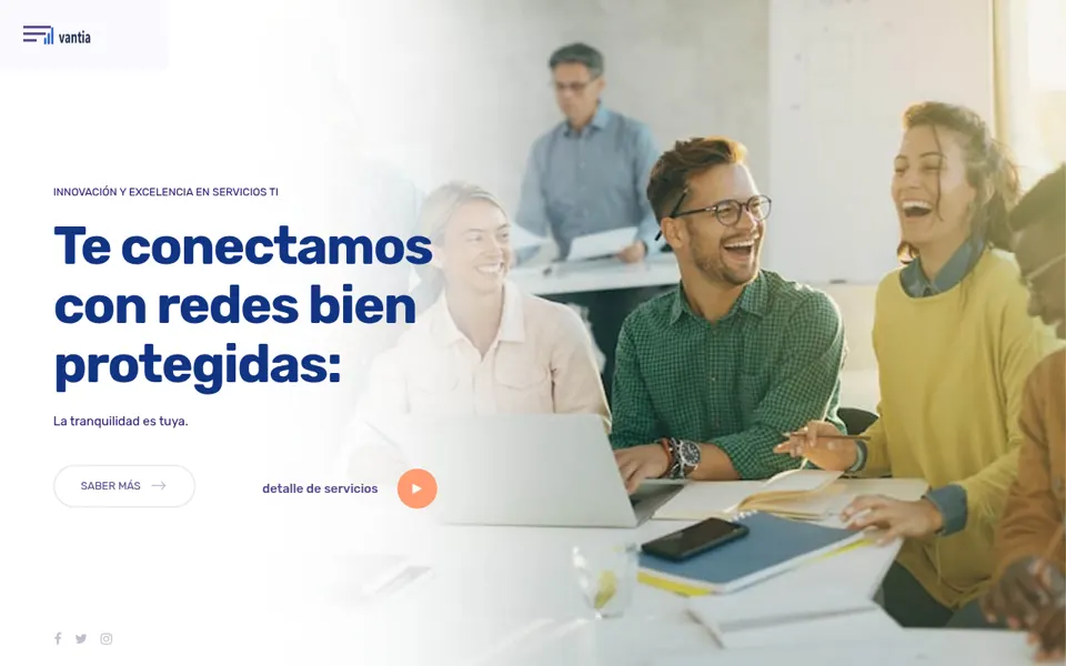 Maqueta Vantia · Slider, de Bigcode